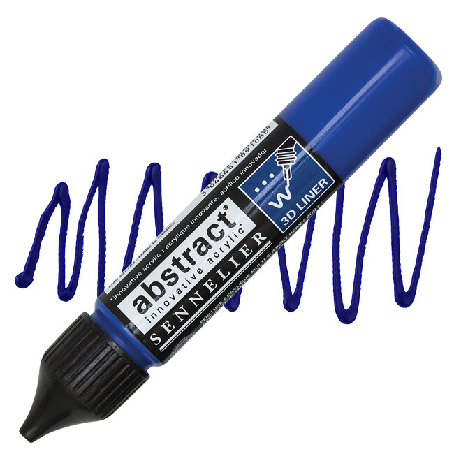 Sennelier Acrylic Abstract Liner 27Ml  Ultramarine Blue