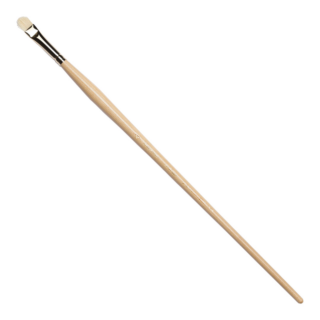 Raphael d’Artigny: Natural Fine White Hog Oil Brush - D-Brush 4