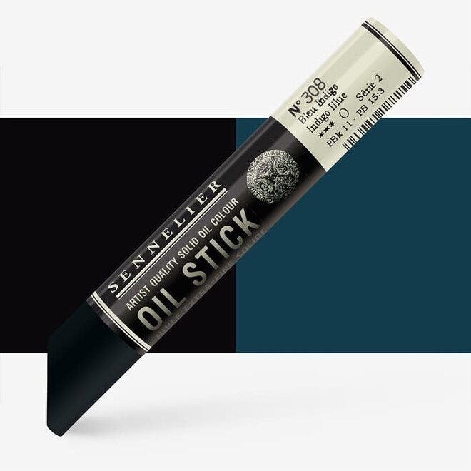 Sennelier Extra-Fine Oil Stick 38ml - 1.28 fl oz - S2 - 308 - Indigo Blue