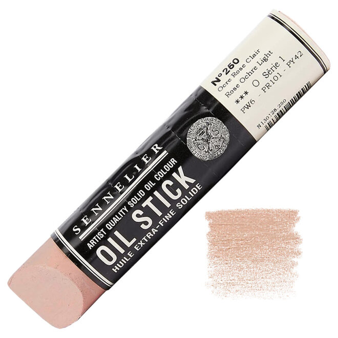 Sennelier Extra-Fine Large Oil Stick 96ml - S1 - 250 - Rose Ochre Light