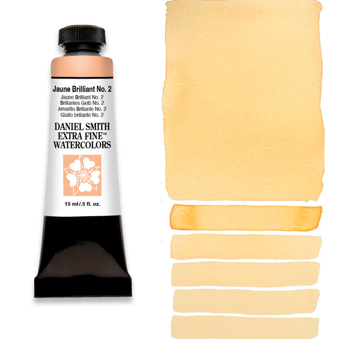 Daniel Smith 15ml Jaune Brilliant No. 2 Extra Fine Watercolor