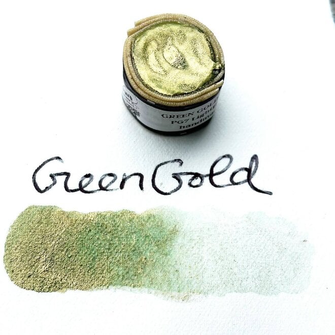 Beam Paints: Paintstones! Green Gold - Bronze (Ethical Mica)