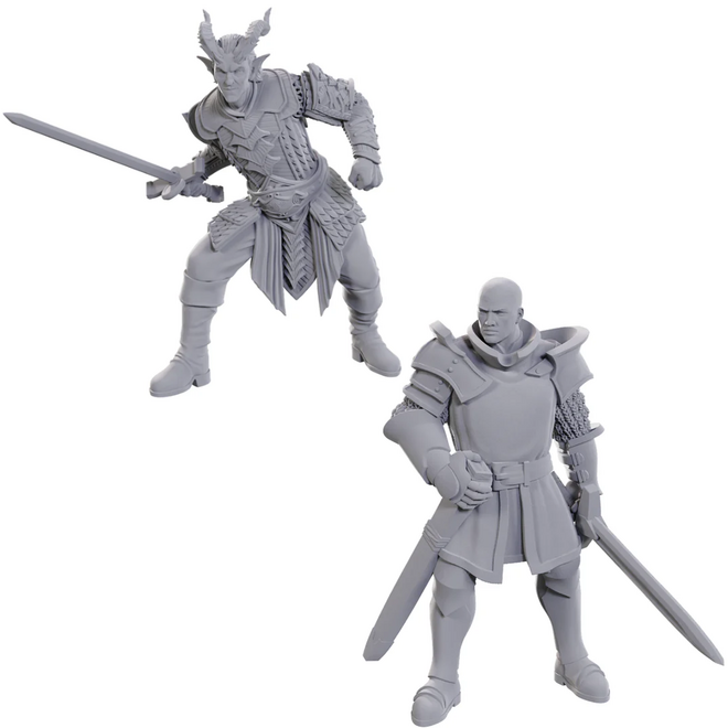 D&D Nolzur's Marvelous Unpainted Miniatures - Baldur's Gate 3: Ulder Ravengard & Zevlor