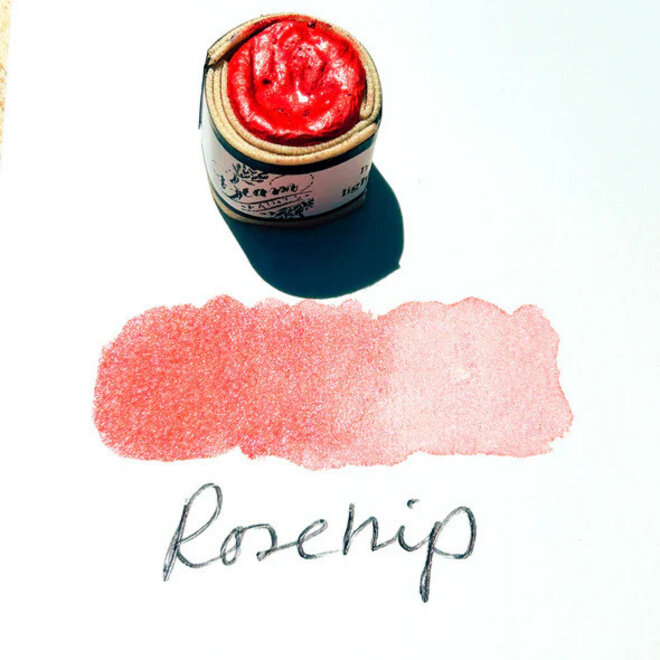 Beam Paints: Watercolour Paintstones! - Rosehip (Ethical Mica)