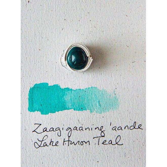 Beam Paints: Shell Paints! Lake Huron Teal (Ethical Mica)