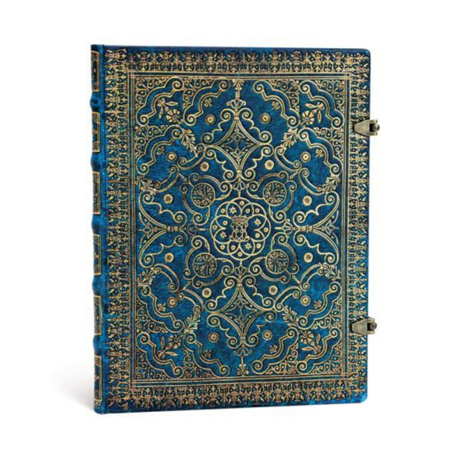 Paperblanks Hardcover Journal w/ Clasp - Equinoxe: Azure - Ultra Unlined