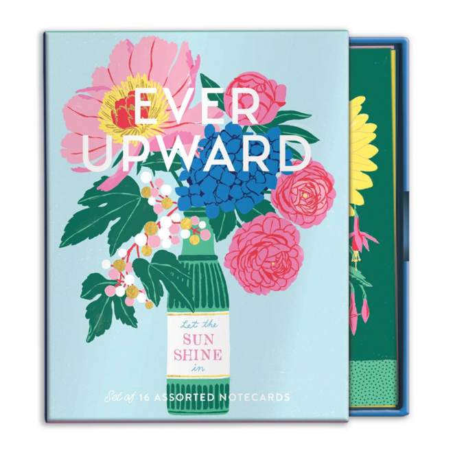 Ever Upward - 16 Assorted Notecards w/ Envelopes