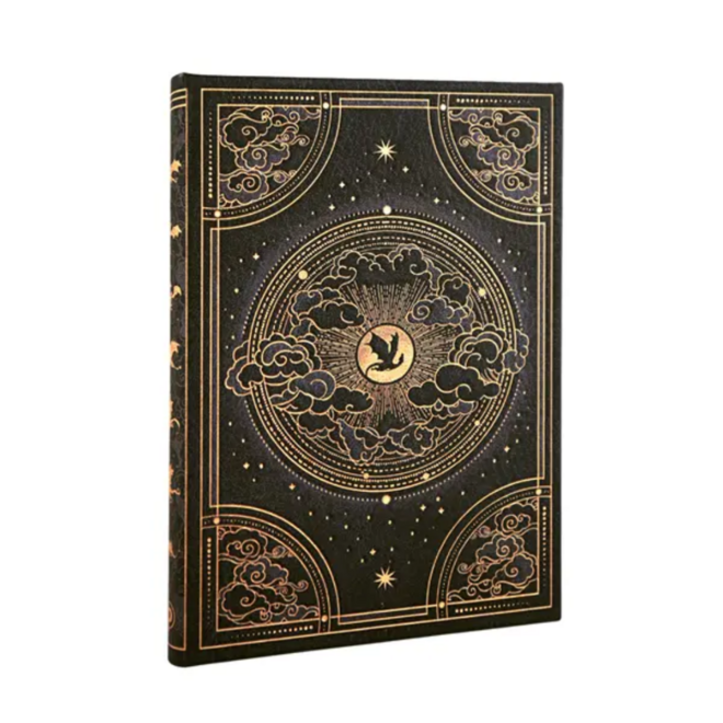 Paperblanks Hardcover Journal - Fourth Wing: Shadows of Navarre - Midi, Unlined