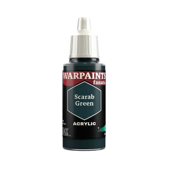 The Army Painter: Warpaints Fanatic: 18Ml Scarab Green