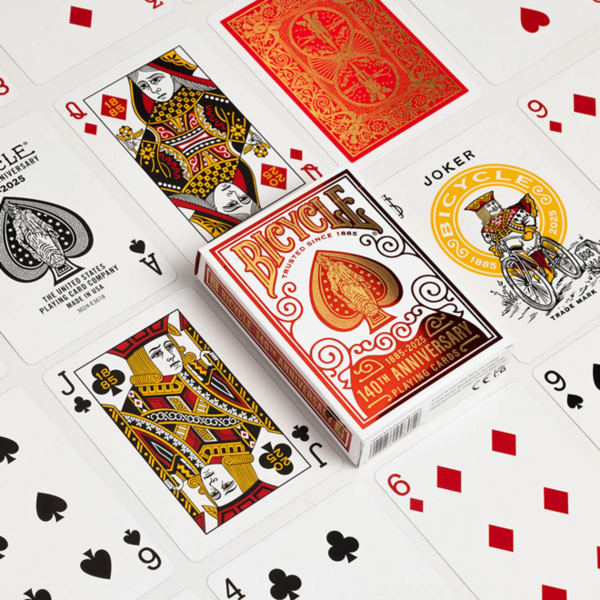 Bicycle Playing Cards - 140th Anniversary