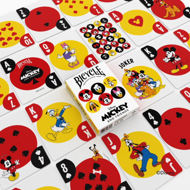 Bicycle Playing Cards - Disney: Mickey and Friends
