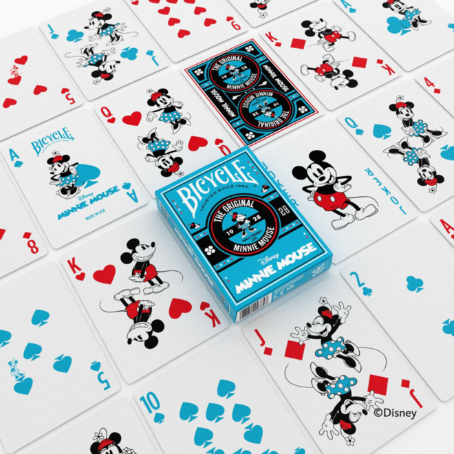 Bicycle Playing Cards - Disney: The Original Minnie Mouse