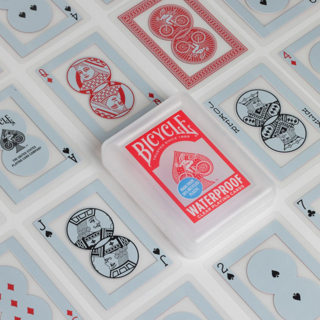 Bicycle Playing Cards - Clear Waterproof