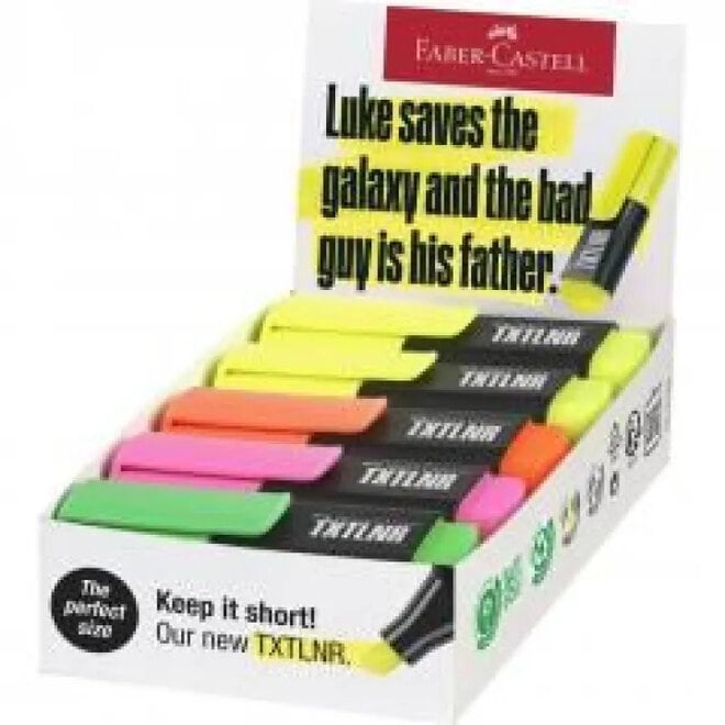 Faber Castell TXTLNR Highlighter 10 Pack