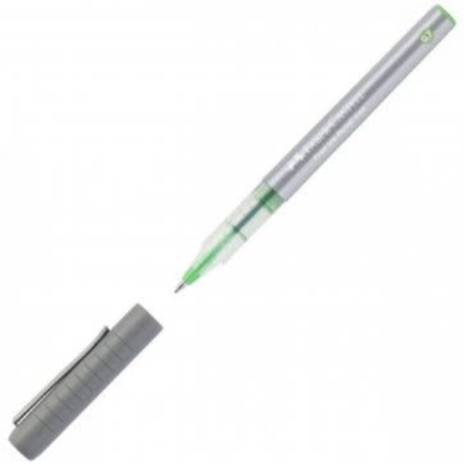 Faber Castell Free Ink Rollerball Pen - Light Green 0.7