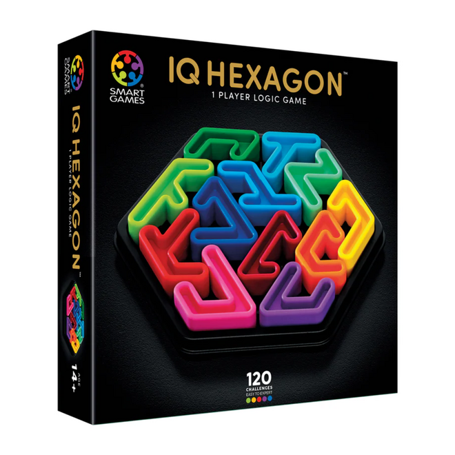 IQ Hexagon - 1 Player Logic Puzzle Game
