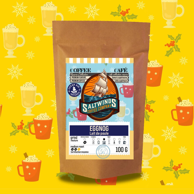 Saltwinds Coffee Company: 340g  - Eggnog - Med, Ground