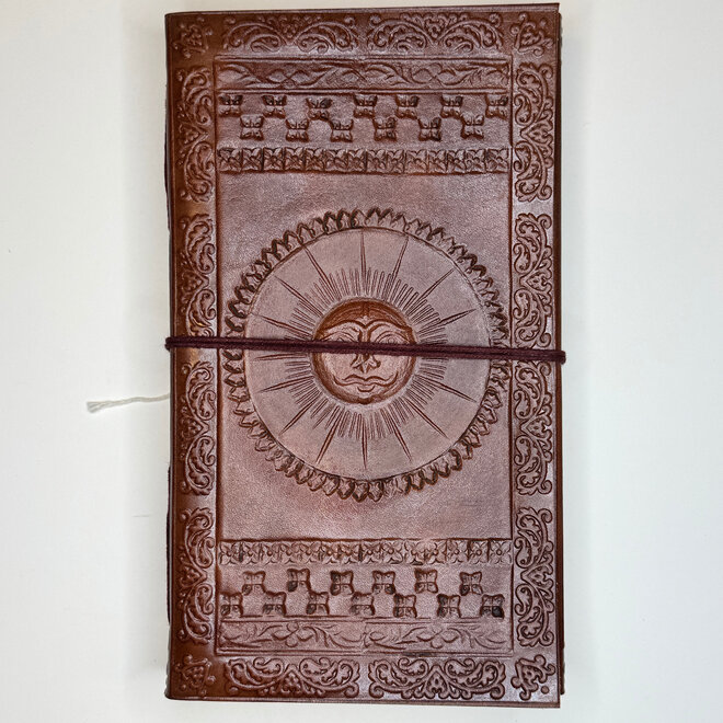 Leatherbound Journal - Sun