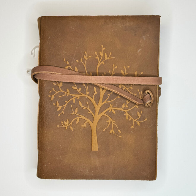 Antique Paper Journal - Tree
