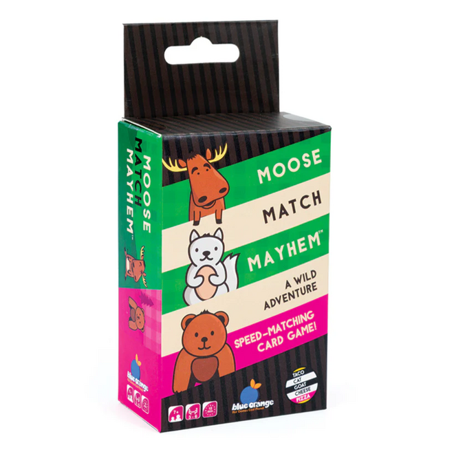 Moose Match Mayhem - A Wild Adventure Speed-Matching Card Game