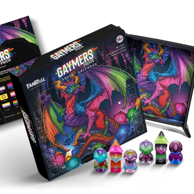 Gaymers Pride: Dice Advent Calendar