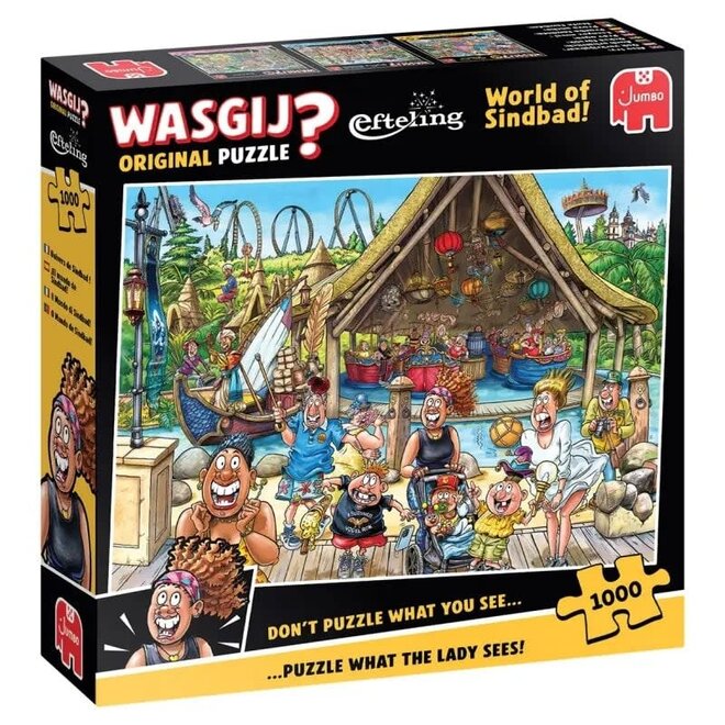 Wasgij Original: 1000pc Puzzle - efteling - World of Sindbad