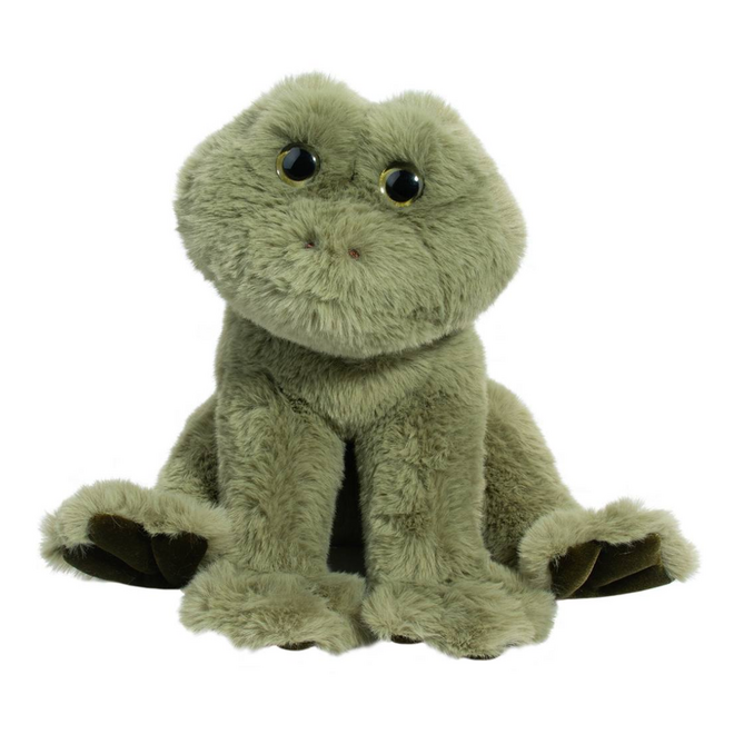 Douglas Cuddle Toy Plush - Finnie Frog, Soft