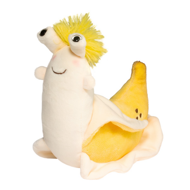 Douglas Cuddle Toy Plush - Vinnie Banana Slug Macaroon