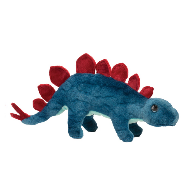Douglas Cuddle Toy Plush - Tego Stegosaurus Dinosaur, Mini