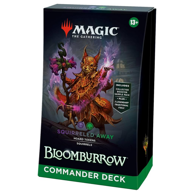 Magic the Gathering - Bloomburrow - Commander Deck: Squirreled Away / Hazel of the Rootbloom
