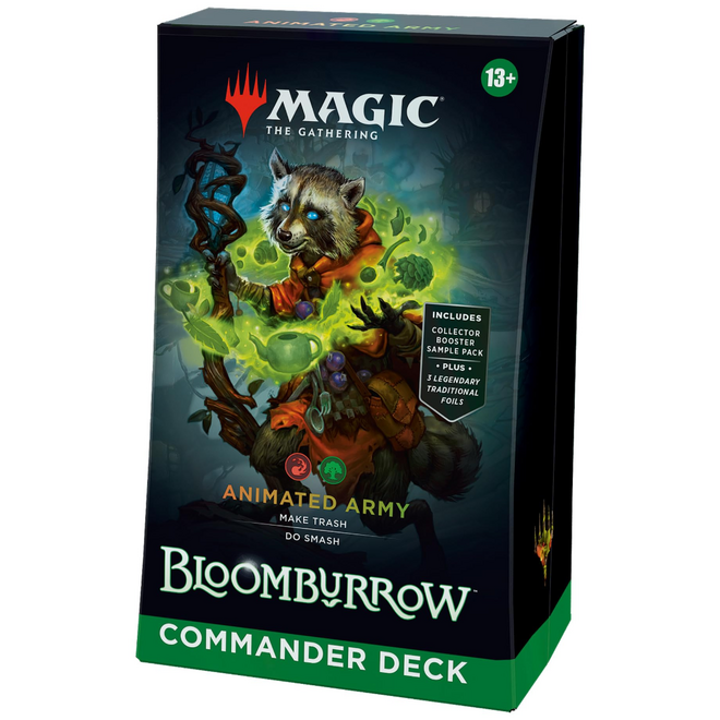 Magic the Gathering - Bloomburrow - Commander Deck: Animated Army / Bello, Bard of the Brambles