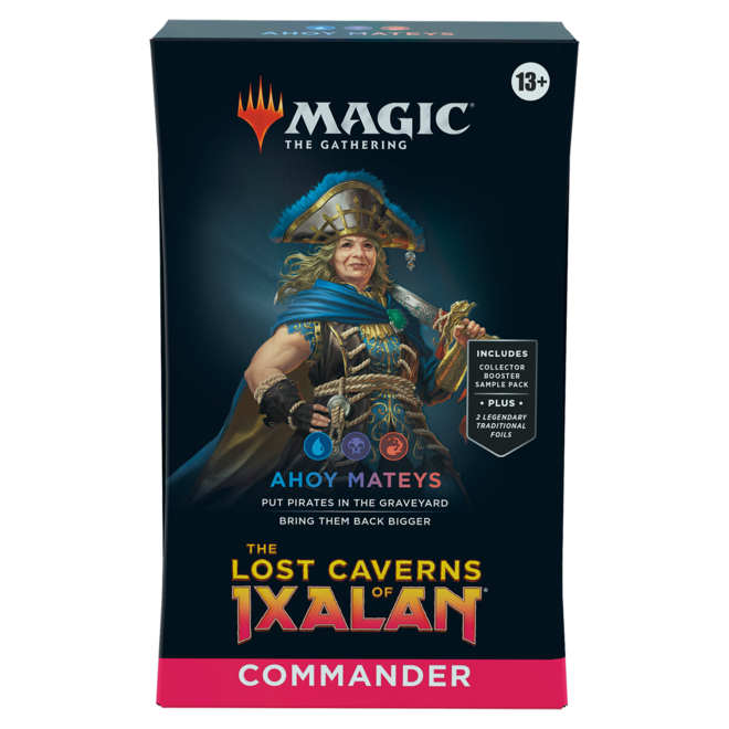 Magic the Gathering: The Lost Caverns Of Ixalan - Commander Deck: Ahoy Mateys / Admiral Brass, Unsinkable