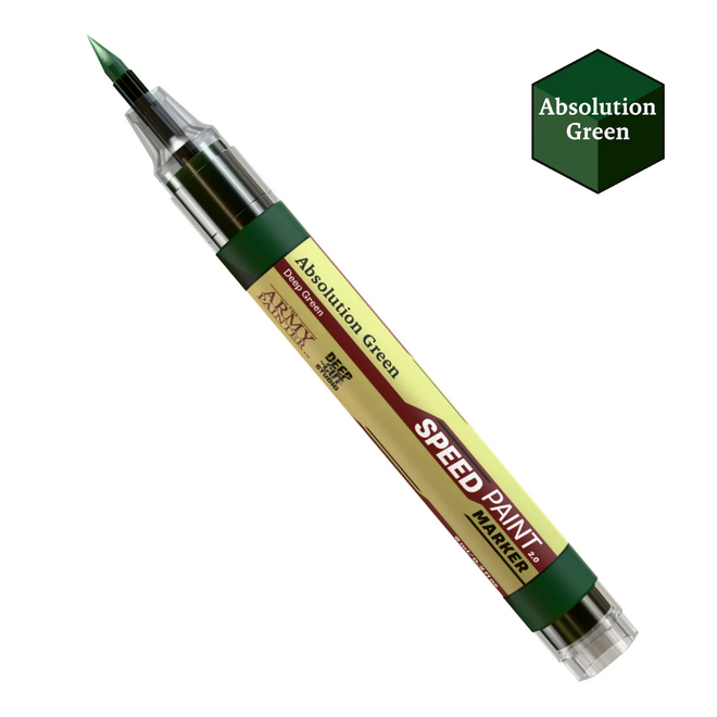 The Army Painter: Speedpaint 2.0 Marker - Absolution Green - 6ml