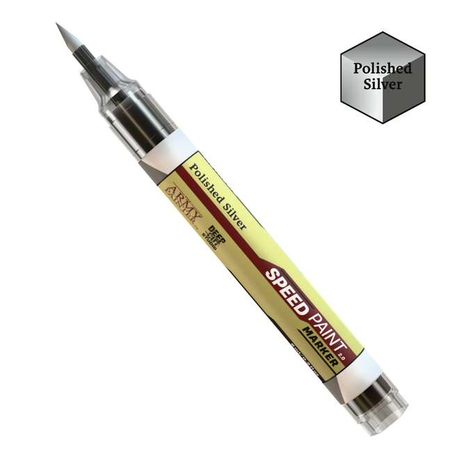 The Army Painter: Speedpaint 2.0 Marker - Polished Silver - 6ml