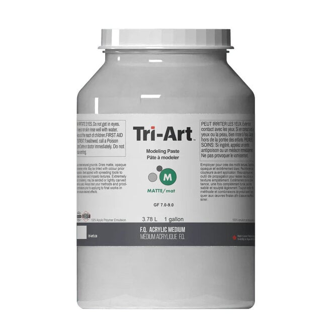 Tri-Art Mediums: Modeling Paste 3.78L
