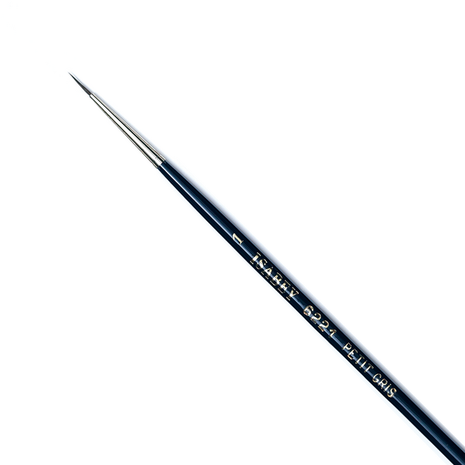 Isabey Series 6221: Pure Squirrel Watercolour Brush - Round 1