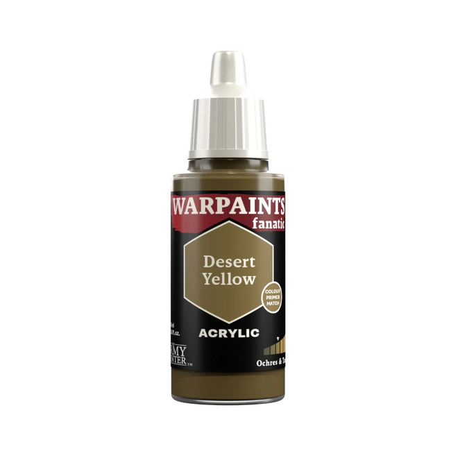 The Army Painter: Warpaints Fanatic: 18Ml Desert Yellow