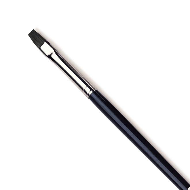 Isabey Petit Gris Series 6236: Pure Squirrel Watercolour Brush - Short Flat 2