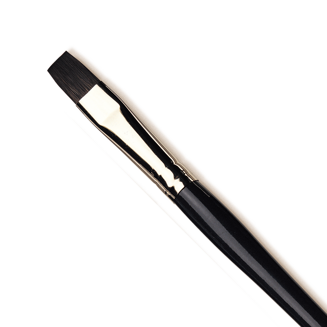 Isabey Petit Gris Series 6236: Pure Squirrel Watercolour Brush - Short Flat 4