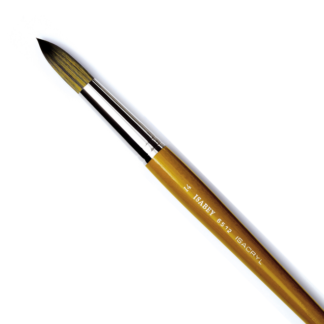 Isabey Isacryl Synthetic Bristle Acrylic Brush - Round 14
