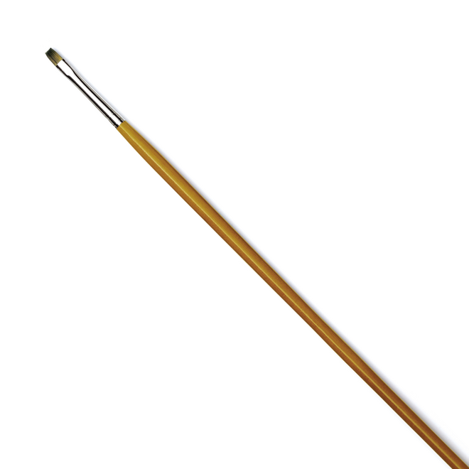 Isabey Isacryl Synthetic Bristle Acrylic Brush - Flat 0