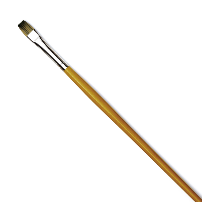 Isabey Isacryl Synthetic Bristle Acrylic Brush - Flat 4