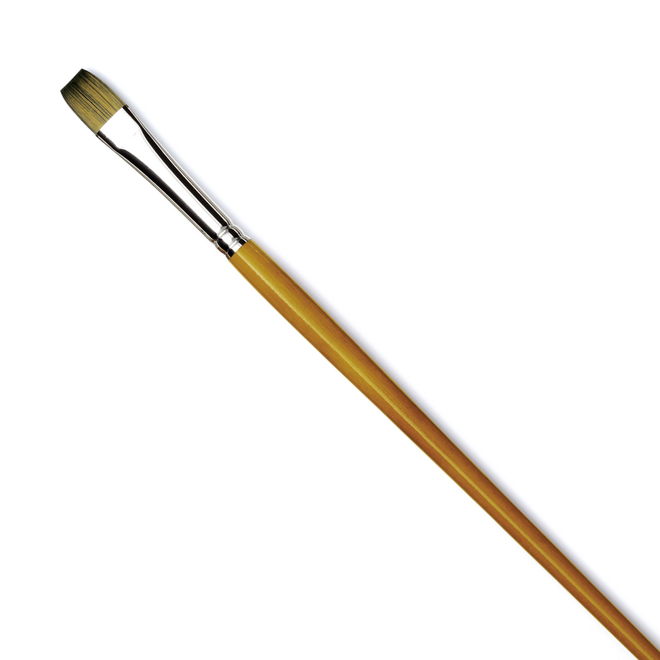 Isabey Isacryl Synthetic Bristle Acrylic Brush - Flat 6