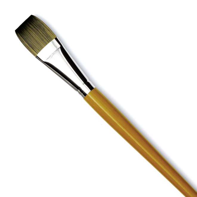 Isabey Isacryl Synthetic Bristle Acrylic Brush - Flat 14