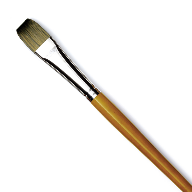 Isabey Isacryl Synthetic Bristle Acrylic Brush - Flat 12