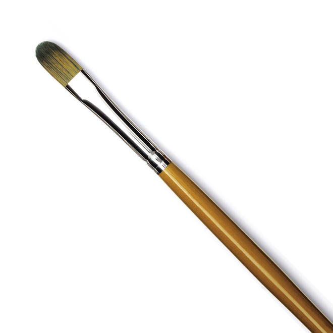 Isabey Isacryl Synthetic Bristle Acrylic Brush - Filbert 4