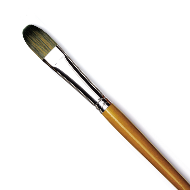 Isabey Isacryl Synthetic Bristle Acrylic Brush - Filbert 10