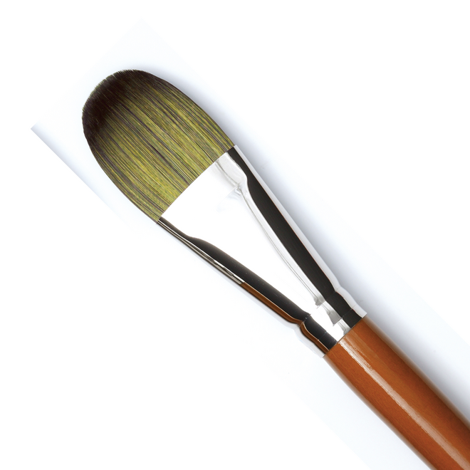 Isabey Isacryl Synthetic Bristle Acrylic Brush - Filbert 16