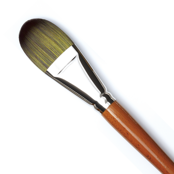 Isabey Isacryl Synthetic Bristle Acrylic Brush - Filbert 18
