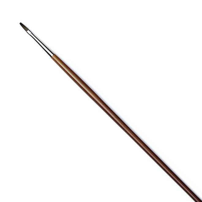 Isabey Isacryl Synthetic Bristle Acrylic Brush - Long Flat 2/0